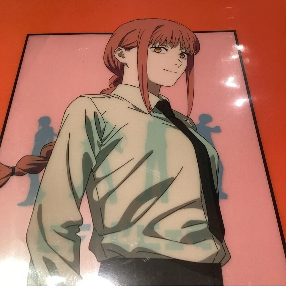 Chainsaw Man Makima Clear File Folder Banpresto Bandai Namco Anime Japan - Picture 1 of 6